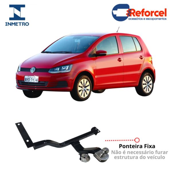 Engate Reboque Fixo VW Fox 2003 A 2022 500 Kg